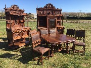 Антикварный французский столовый гарнитур