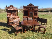 Антикварный столовый гарнитур
