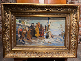 Картина «Крестьянки» — Цыплаков В.Г., 1959 г.
