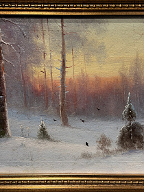 Картина «Зимний пейзаж», Брюквин В.