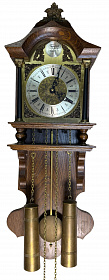 Настенные часы с боем и маятником, Tempus Fugit