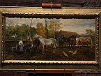 Картина "У колодца", 1917 год, Пиотровский А.