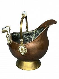 Большой зольник из меди, бронзы, керамики