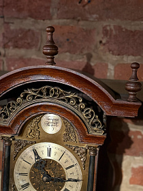 Голландские часы с боем и маятником, Tempus Fugit