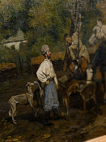 Картина "У колодца", 1917 год, Пиотровский А.